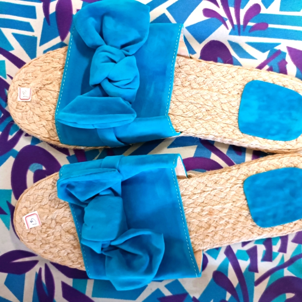 Rattan sandals